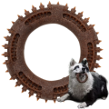 Ecomfy Wytrzymała Zabawka dla Psa WOODY RING Aport Ringo 13cm