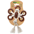 Ecomfy Wytrzymała Zabawka dla Psa DENTAL TOOTHER ECO WOODY MOTYL 20cm