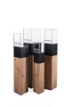 Diversa Szafka STAND pod Terrarium Pająk 20x15x75 cm Dąb Artisan-Czarny