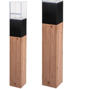 Diversa Szafka STAND pod Terrarium Pająk 20x20x95 cm Dąb Artisan-Czarny