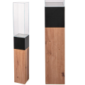 Diversa Szafka STAND pod Terrarium Modliszka 18x18x74 cm Dąb Artisan-Czarny