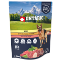 Ontario Monobiałkowa Karma Mokra dla Psa Saszetka Wołowina z Warzywami 300g