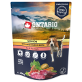 Ontario Karma Mokra dla Psa Saszetka Dziczyzna z Warzywami 300g