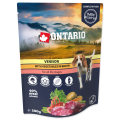 Ontario Karma Mokra dla Psa Saszetka Dziczyzna z Warzywami 300g