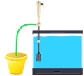 Aptel Odmulacz na Baterie do Akwarium Wielofunkcyjny 520l/h do 56cm AG85B