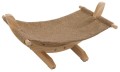 Kerbl Hamak Legowisko Posłanie dla Kota Siesta 2.0 Drewno Eco 61x37x29cm Beż