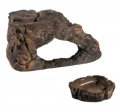 Diversa TerraSet Turtle 30 Zestaw AkwaTerrarium z Wyposażeniem FILTR 30x25x25cm 119736