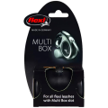FLEXI Multi Box Pojemnik Etui na Smaczki Woreczki Akcesoria dla Psa do Smyczy Automatycznych Flexi Czarny