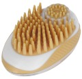 Szczotka Kąpielowa dla Psów Magic Brush Myje i Masuje GOLD 11,5x7,5cm