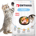 ONTARIO Kitten Karma Sucha dla Kociąt z Łososiem 2kg