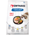 ONTARIO Cat Karma Sucha dla Kotów Dorosłych Długowłosych Kaczka z Łososiem 2kg