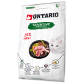 ONTARIO Cat Sensitive Derma Karma Sucha dla Wrażliwych Kotów Dorosłych Kaczka z Jagnięciną 2kg