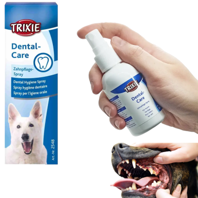 Trixie Preparat do Higieny Jamy Ustnej dla Psa Spray do Czyszczenia Zębów 50ml
