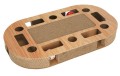 Kerbl Drapak Tekturowy dla Kota Owalny Ovalo z Piłeczkami 52x31x8,5cm