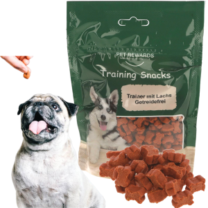 Pet Rewards Przysmak Treningowy Spacerowy Smaczki Snacki dla Psa z Łososiem 150g