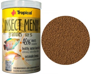 TROPICAL Pokarm dla Ryb INSECT MENU GRANULES SIZE S 250ML/135G 64034