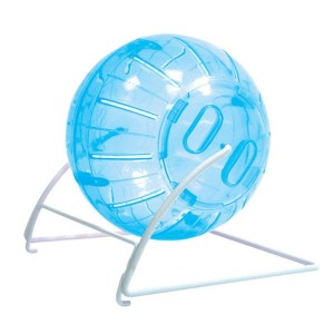 Kula dla Chomika 4w1 na Stojaku MAŁA Niebieska 11,5cm