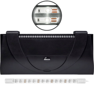 Diversa Aristo Pokrywa Prosta Do Akwarium 80x35cm LED Expert 15W 1800lm