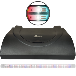 Diversa Aristo Pokrywa Prosta Do Akwarium 40x25cm LED Expert Plant 8000K
