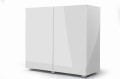Aquael GLOSSY White 100x40x73cm Szafka Biała Pod Akwarium ZD100