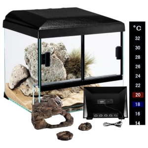 Diversa TerraSet Desert 60 Zestaw Terrarium z Wyposażeniem 60x40x45cm 119732