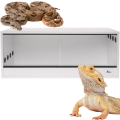 Diversa Solidne Terrarium z Płyty Meblowej z Wentylacją 120x50x60cm Białe 132268
