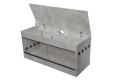 Diversa Solidne Terrarium z Płyty Meblowej z Wentylacją z NADSTAWKĄ 150x80x92cm Beton