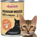 Comfy Premium Mousse Karma Mokra dla Kota z Indykiem 400g