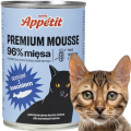 Comfy Premium Mousse Karma Mokra dla Kota z Łososiem 400g