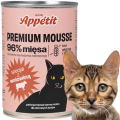Comfy Premium Mousse Karma Mokra dla Kota z Wołowiną 400g