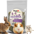 TROPIFIT Naturals Lucerna Granulowana dla Gryzoni Królików 600g