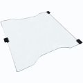 AQUAEL Szyba Nakrywkowa Separująca Pokrywa OPTIBENT 70 Zaokrąglone Rogi 37x37cm Czarna