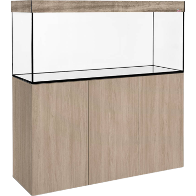 Zestaw z Szafką Aquatic 120x40x150cm Akwarium 240l Pokrywa LED 24W Mata Dąb Truflowy