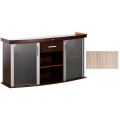 Szafka pod Akwarium profilowane Modern AP 120x40x77cm DĄB ZEBRANO