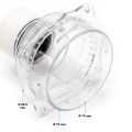 Tubus Szklany Do Lampy SunSun CUV-755 55W