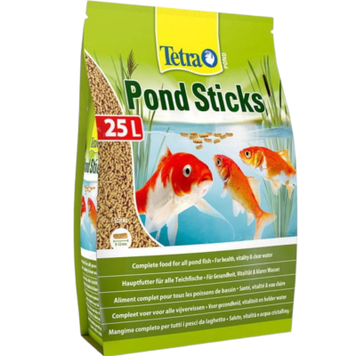 TETRA POND STICKS 25L Pokarm Podstawowy Dla Ryb Stawowych
