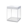 AQUAEL GLOSSY CUBE 135L 50x50x63cm Biały LED Day&Night