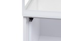 AQUAEL GLOSSY CUBE 135L 50x50x63cm Biały ZESTAW LED Day&Night + SZAFKA
