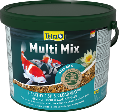 Tetra Pond MultiMix 10L - Mieszanka Pokarmów Dla Ryb Stawowych