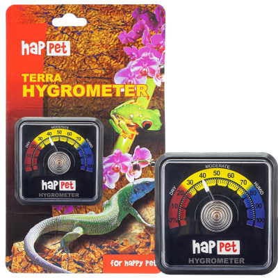 HIGROMETR Hydrometr do Terrarium UCHYLNY Dokładny