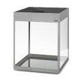 AQUAEL GLOSSY CUBE 135L 50x50x63cm Szary LED Day&Night