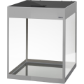 AQUAEL GLOSSY CUBE 135L 50x50x63cm Szary LED Day&Night