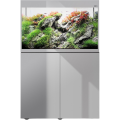 AQUAEL GLOSSY ST 125L 80x35x54 Zestaw z SZAFKĄ ZD Szary Day&Night