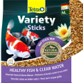 TETRA POND VARIETY STICKS 4L Mix 3 Pokarmów Dla Ryb