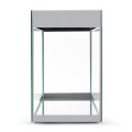 AQUAEL GLOSSY ST 120 Akwarium Szare 260L 120x40x63cm Zestaw Safe Tank Day&Night