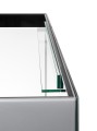 AQUAEL GLOSSY ST 120 Akwarium Szare 260L 120x40x63cm Zestaw Safe Tank Day&Night