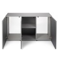 Aquael GLOSSY 120x40x72cm Szafka Pod Akwarium ZD120 Szara