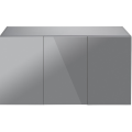 AQUAEL GLOSSY ST 405L 150x50x63 Zestaw z SZAFKĄ ZD Szary Day&Night