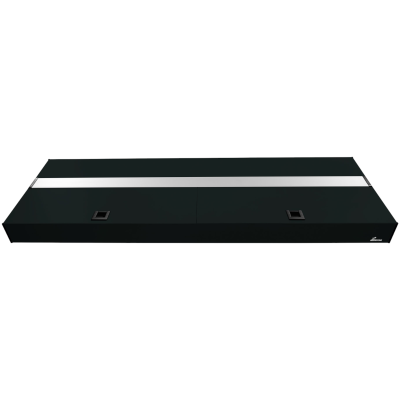 Pokrywa Aluminiowa Platino PROSTA 120x50cm 24W Czarna