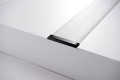 Pokrywa Aluminiowa Platino PROSTA 120x50cm 24W Czarna